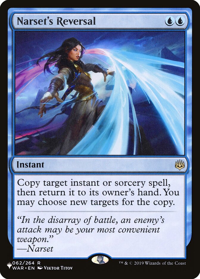 Narset's Reversal (WAR-62) - The List (PLST)