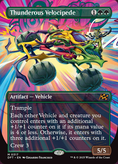 Thunderous Velocipede (317) - Aetherdrift (DFT)