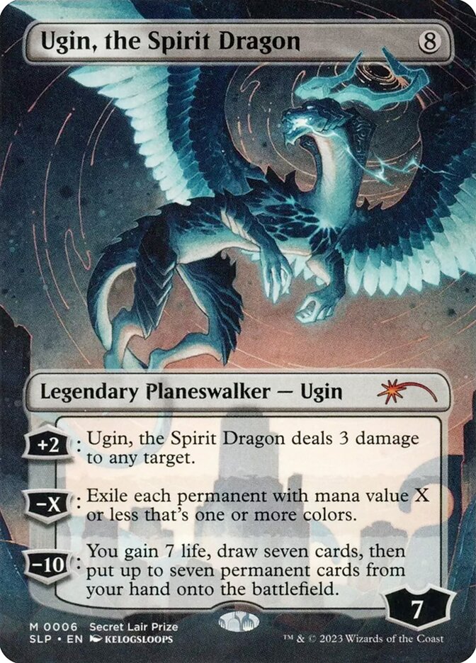 Ugin, the Spirit Dragon (6) - Secret Lair Promo (SLP)