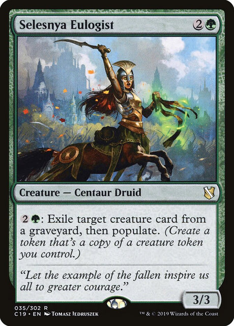 Selesnya Eulogist (35) - Commander 2019 (C19)