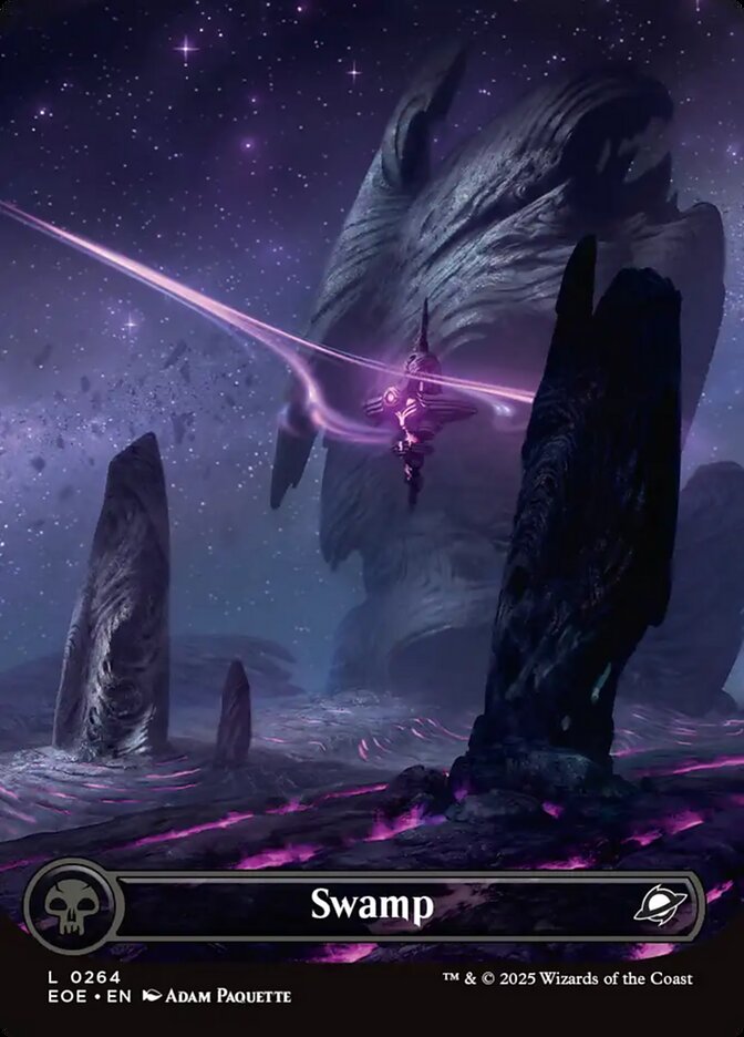 Swamp (264) - [Borderless] Edge of Eternities (EOE)