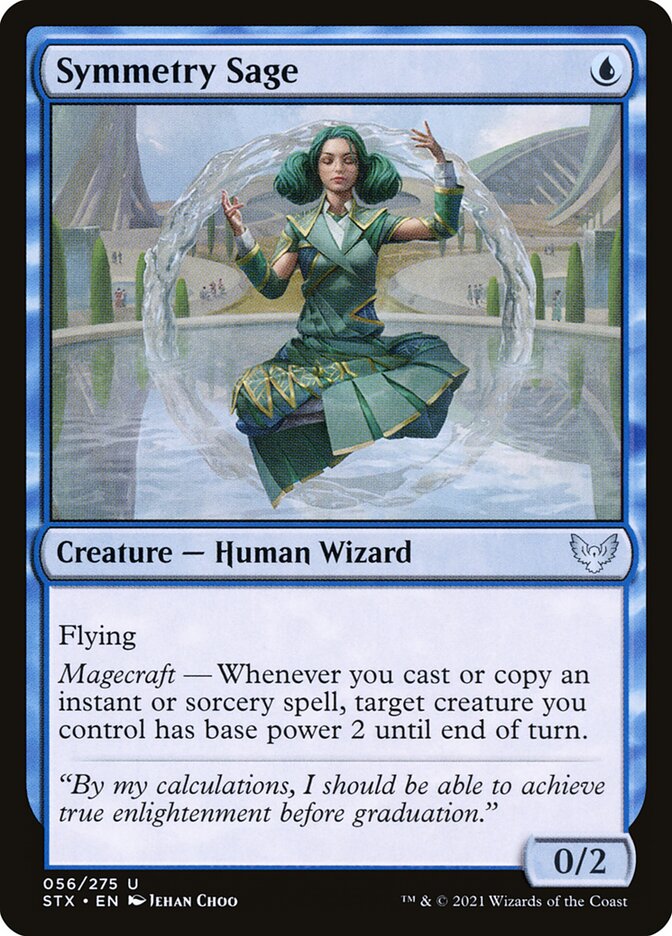 Symmetry Sage (56) - Strixhaven: School of Mages (STX)