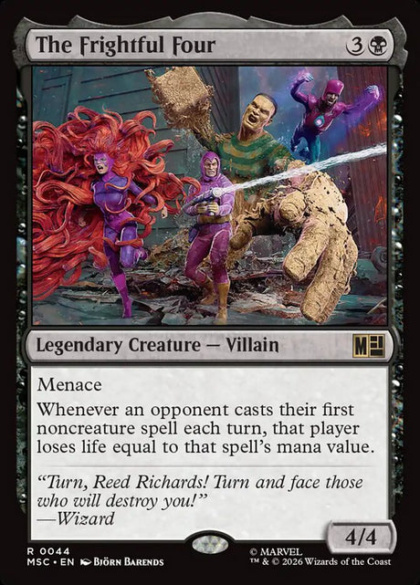 The Frightful Four (44) - Marvel Super Heroes Commander (MSC)