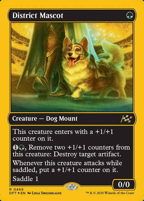 District Mascot (466) - Aetherdrift (DFT)