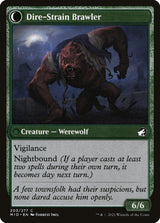 Tireless Hauler // Dire-Strain Brawler (203) - Innistrad: Midnight Hunt (MID)