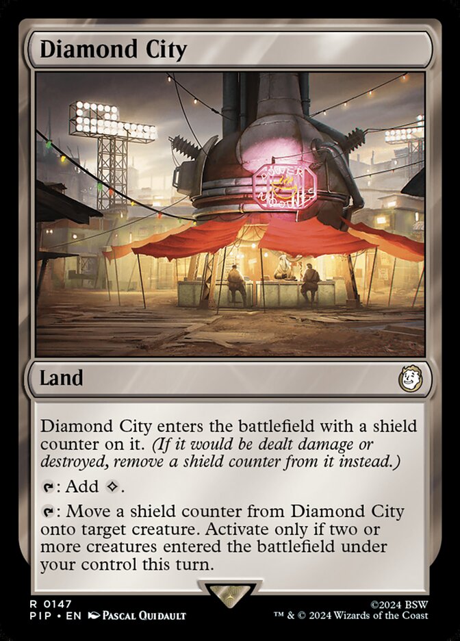 Diamond City - [Foil] Fallout (PIP)
