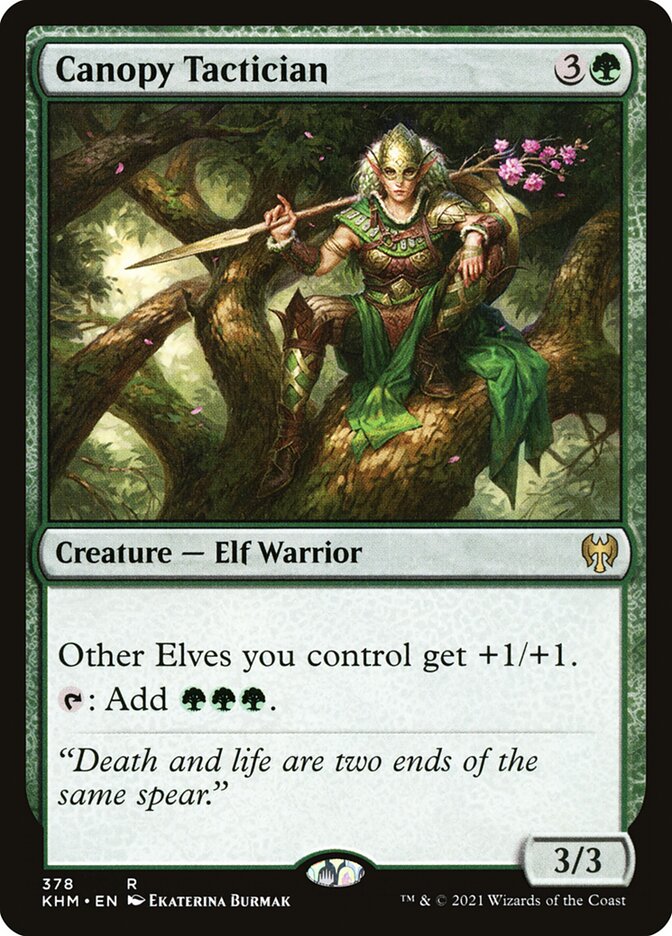 Canopy Tactician (378) - Kaldheim (KHM)
