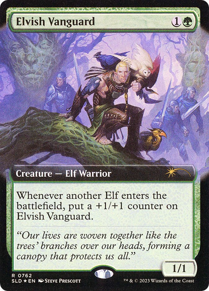 Elvish Vanguard (762) - Secret Lair Drop (SLD)