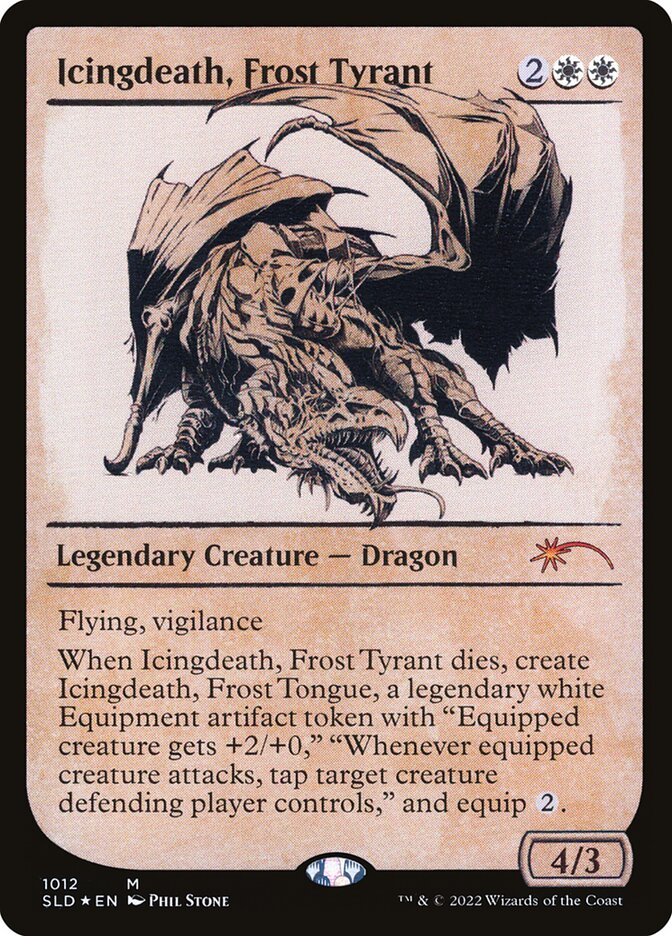 Icingdeath, Frost Tyrant (1012b) - Secret Lair Drop (SLD)