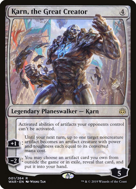 Karn, the Great Creator (1) - War of the Spark (WAR)