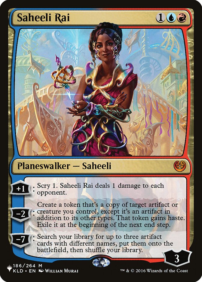 Saheeli Rai (KLD-186) - The List (PLST)
