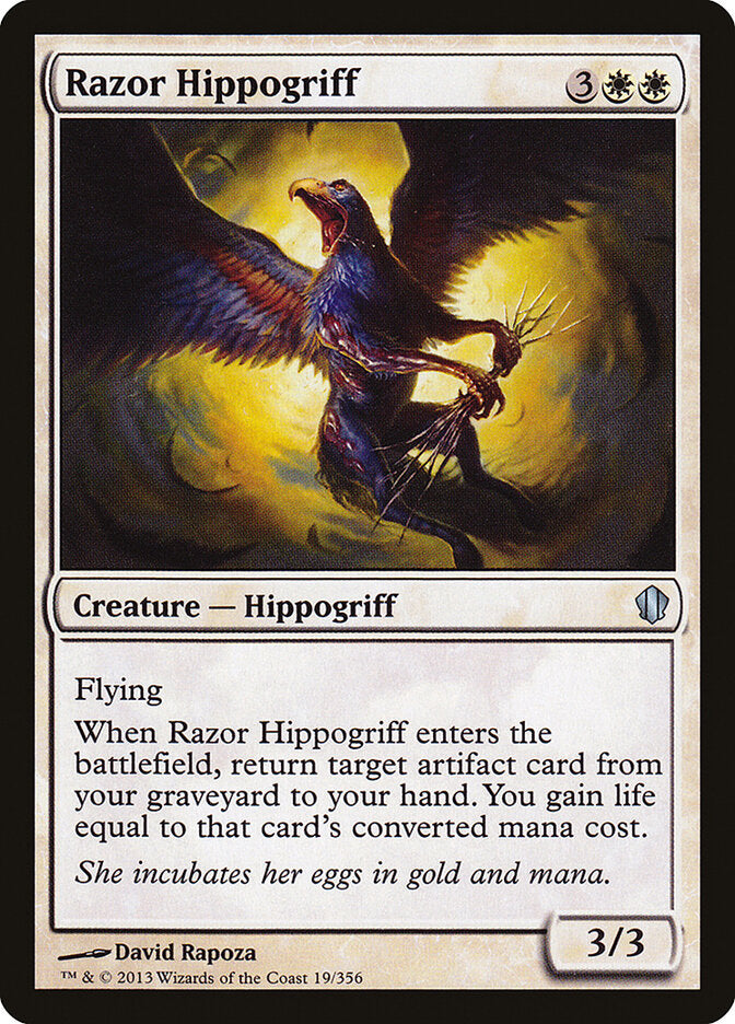 Razor Hippogriff (19) - Commander 2013 (C13)
