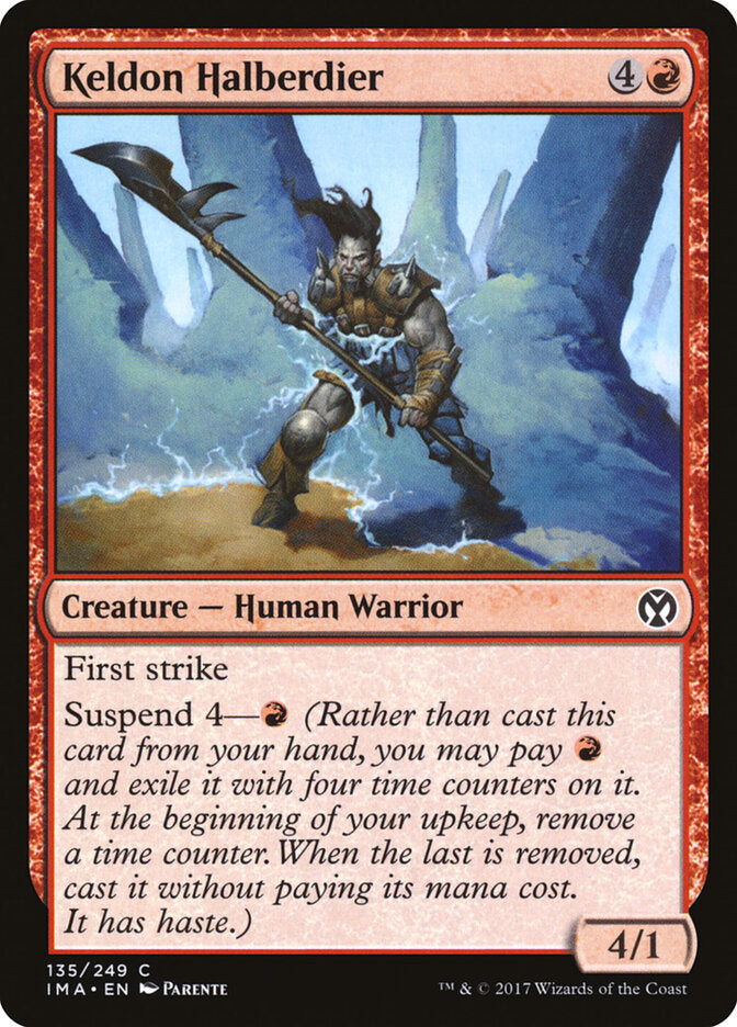 Keldon Halberdier (135) - Iconic Masters (IMA)