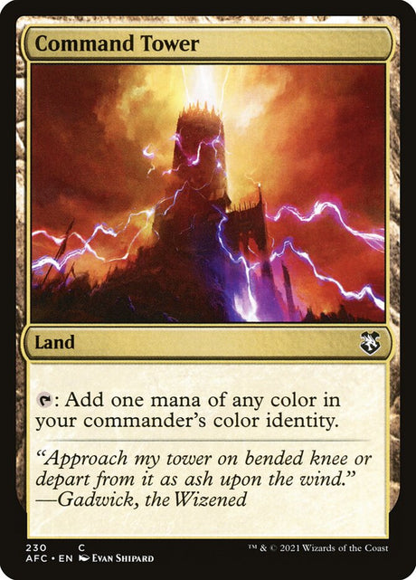 Command Tower (230) - Forgotten Realms Commander (AFC)