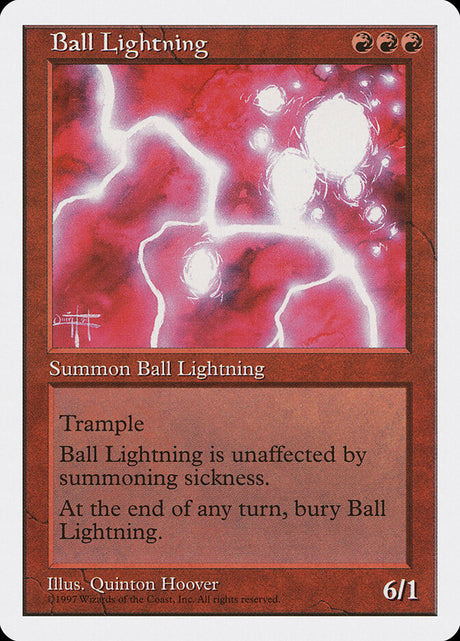 Ball Lightning (210) - Fifth Edition (5ED)
