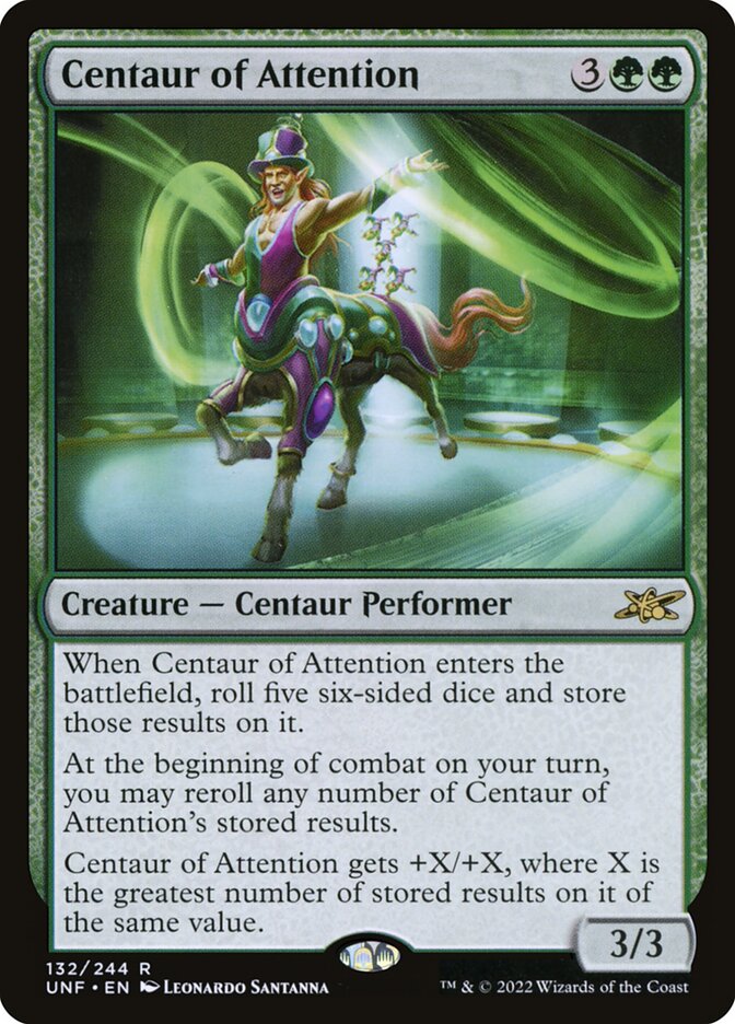 Centaur of Attention (132) - Unfinity (UNF)