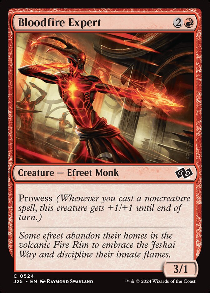 Bloodfire Expert (524) - Foundations Jumpstart (J25)
