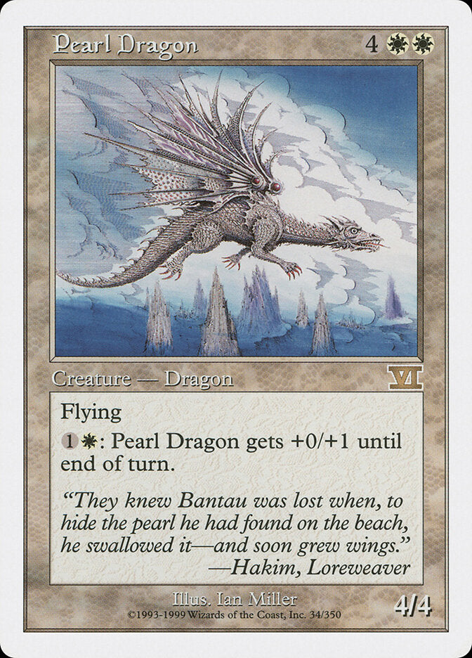 Pearl Dragon (34) - Classic Sixth Edition (6ED)