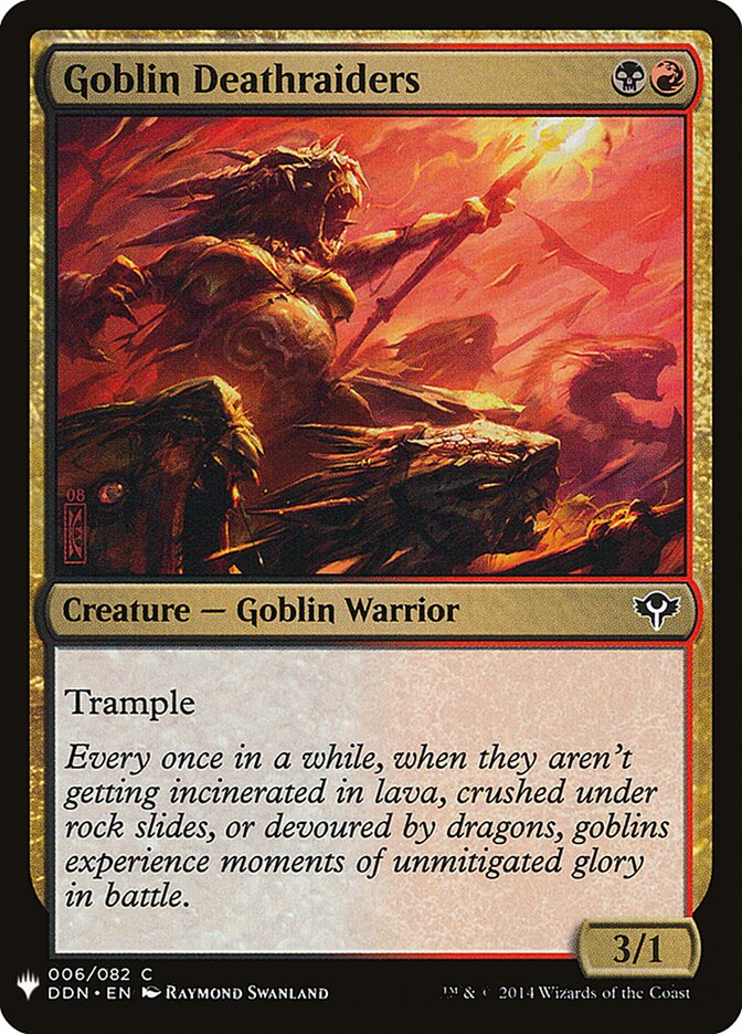 Goblin Deathraiders (DDN-6) - The List (PLST)