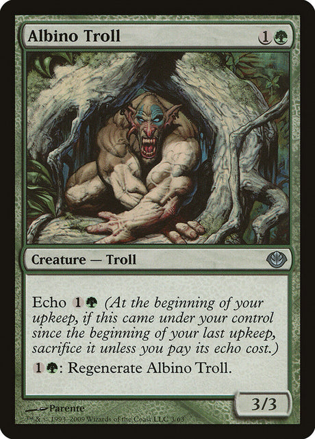 Albino Troll (3) - Duel Decks: Garruk vs. Liliana (DDD)