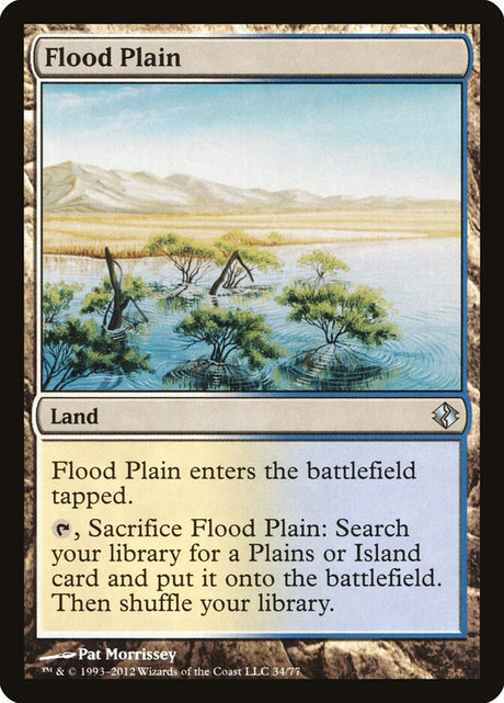 Flood Plain (34) - Duel Decks: Venser vs. Koth (DDI)