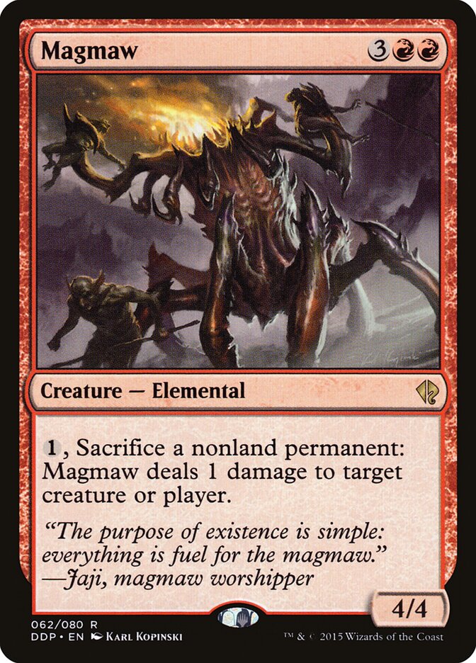 Magmaw (62) - Duel Decks: Zendikar vs. Eldrazi (DDP)