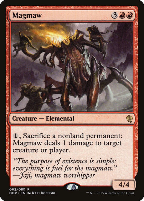 Magmaw (62) - Duel Decks: Zendikar vs. Eldrazi (DDP)