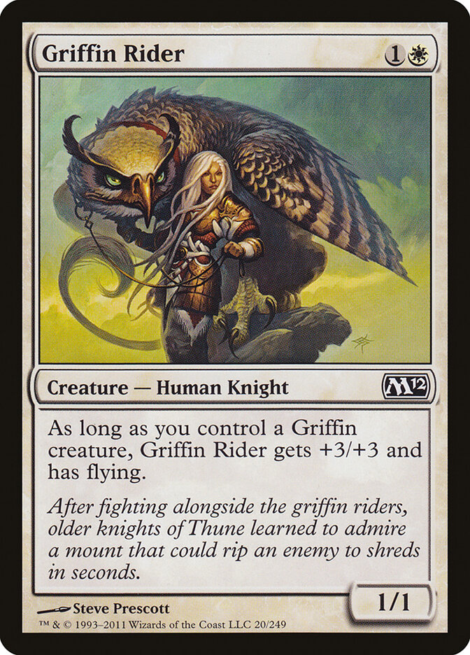 Griffin Rider (20) - Magic 2012 (M12)