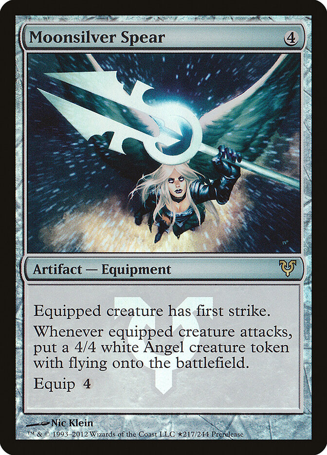 Moonsilver Spear (217★) - Avacyn Restored Promos (PAVR)