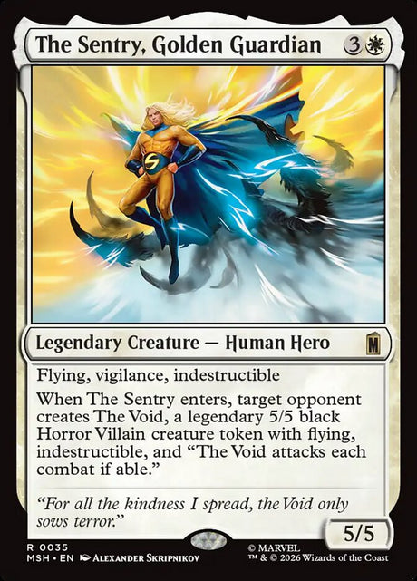 The Sentry, Golden Guardian (35) - Marvel Super Heroes (MSH)