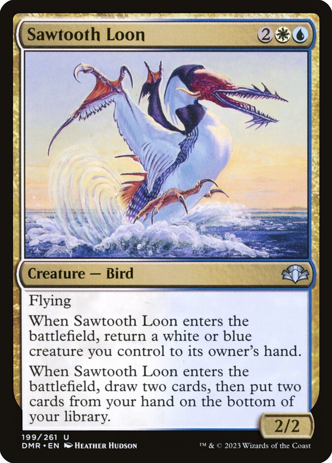Sawtooth Loon (199) - Dominaria Remastered (DMR)