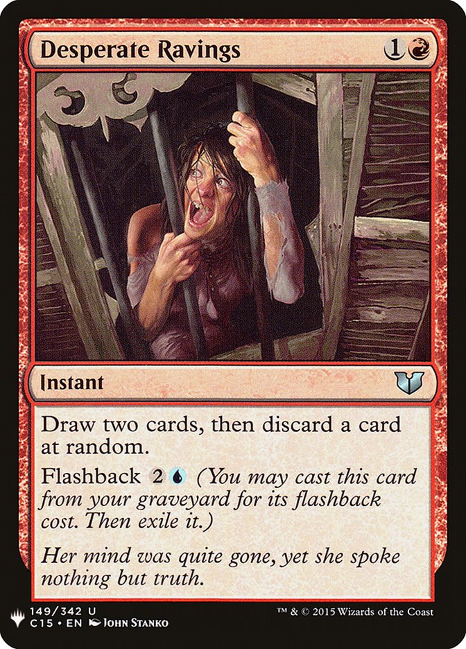 Desperate Ravings - The List (PLST)
