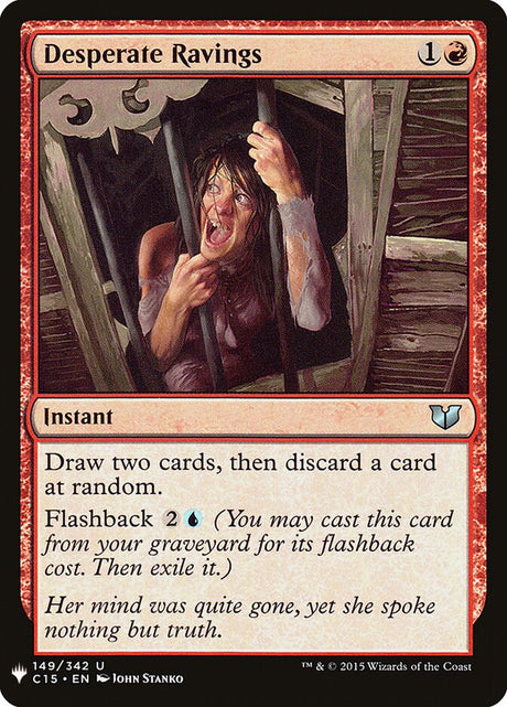Desperate Ravings (C15-149) - The List (PLST)
