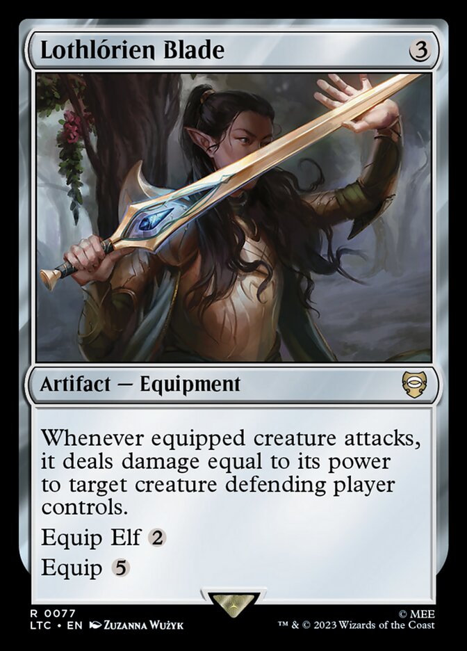 Lothlórien Blade (77) - Tales of Middle-earth Commander (LTC)