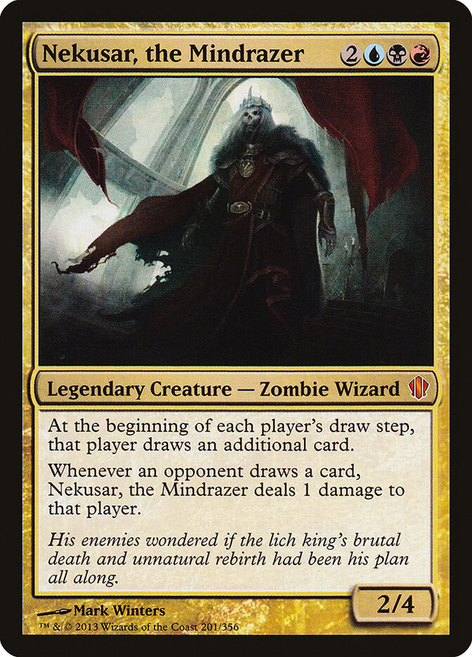 Nekusar, the Mindrazer (201) - Commander 2013 (C13)