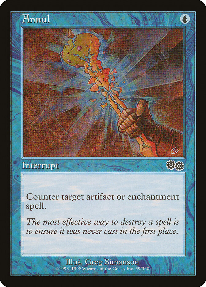 Annul (59) - Urza's Saga (USG)