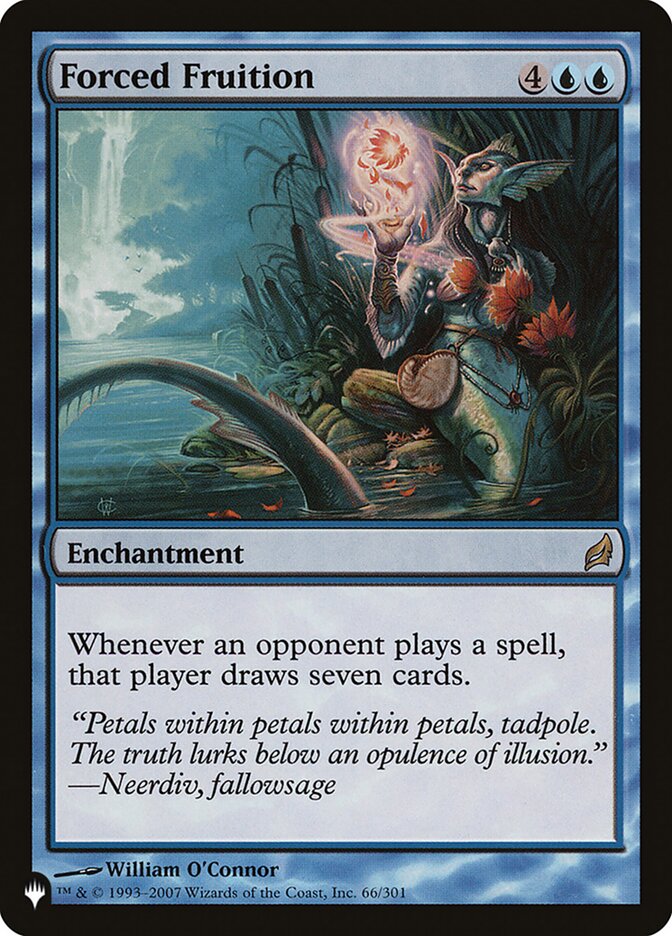 Forced Fruition (LRW-66) - The List (PLST)