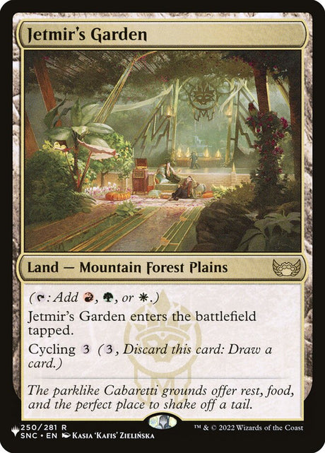 Jetmir's Garden (SNC-250) - The List (PLST)