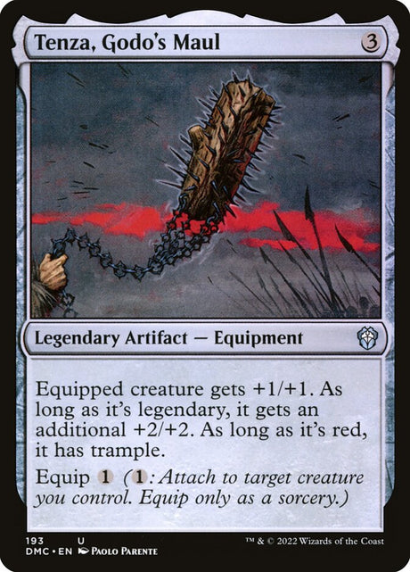 Tenza, Godo's Maul (193) - Dominaria United Commander (DMC)
