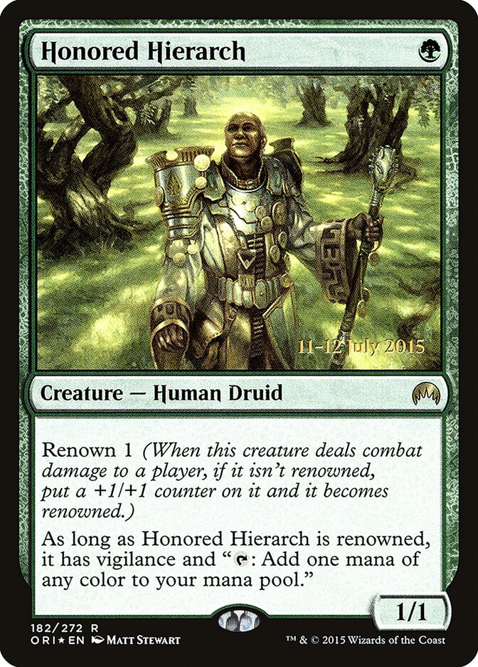 Honored Hierarch (182s) - Magic Origins Promos (PORI)