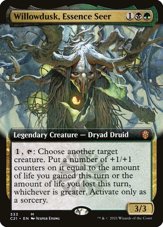 Willowdusk, Essence Seer (333) - Commander 2021 (C21)