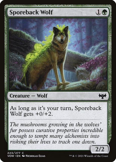 Sporeback Wolf (223) - Innistrad: Crimson Vow (VOW)