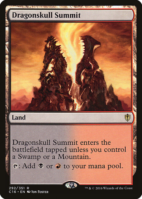 Dragonskull Summit (292) - Commander 2016 (C16)