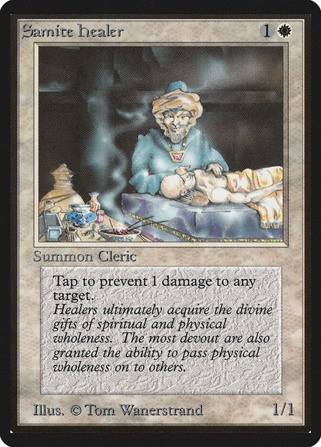 Samite Healer (38) - Limited Edition Beta (LEB)