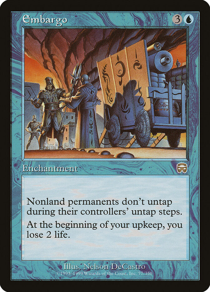 Embargo (77) - Mercadian Masques (MMQ)