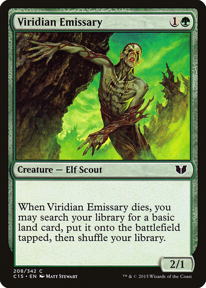 Viridian Emissary (208) - Commander 2015 (C15)