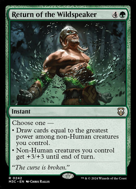 Return of the Wildspeaker (242) - Modern Horizons 3 Commander (M3C)