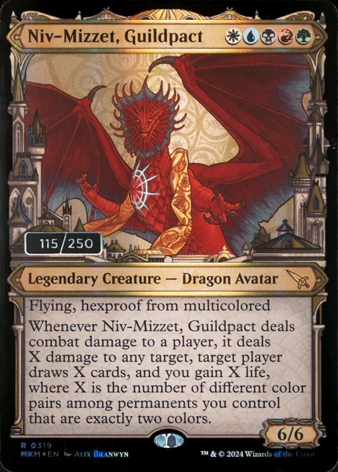 Niv-Mizzet, Guildpact (319z) - Murders at Karlov Manor (MKM)