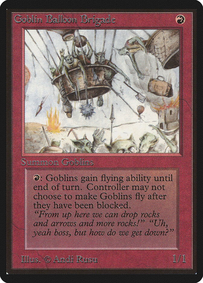 Goblin Balloon Brigade (154) - Limited Edition Beta (LEB)