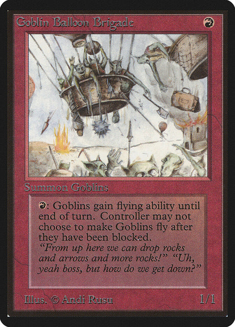 Goblin Balloon Brigade (154) - Limited Edition Beta (LEB)